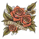 forever young tattoo design idea