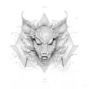 corn tattoo design idea