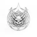 corn tattoo design idea