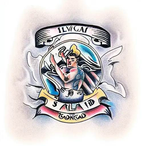Iceland  tattoo design idea