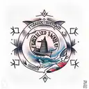Iceland  tattoo design idea