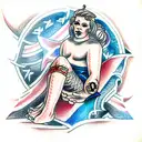 Iceland  tattoo design idea