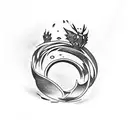 Lotr of the rings tattoo design idea