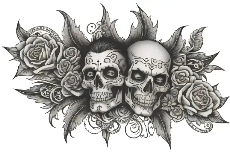the opposite of depression isn't happiness, it's expression tattoo design idea