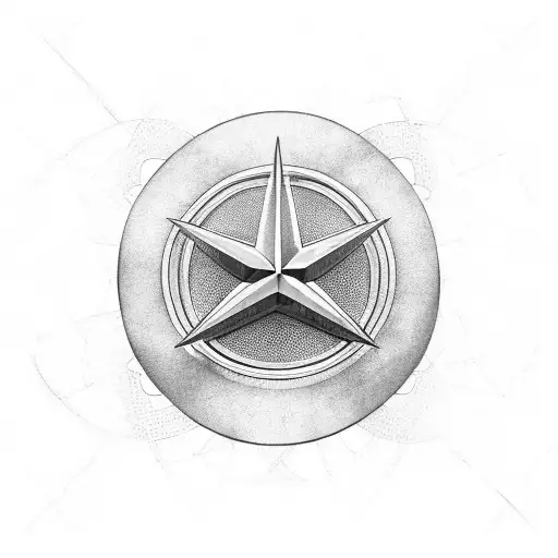 Mercedes-benz logo on Craiyon