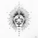 lion turtle tattoo design idea