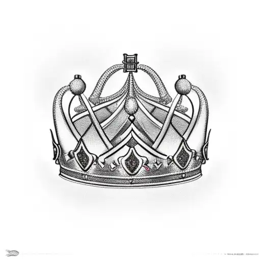 King's Crown tattoo design idea