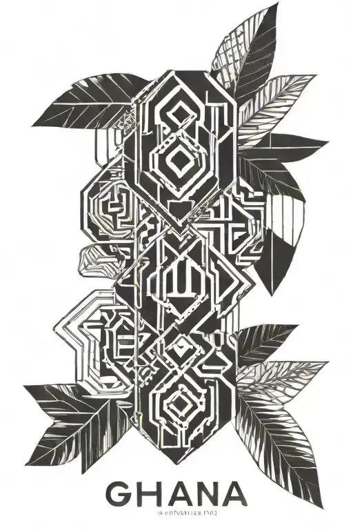 Ghana inspired tattoo forearm tattoo tattoo design idea