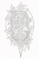 Nordic tattoo design idea