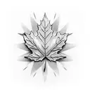 Maple Leaf tattoo design idea
