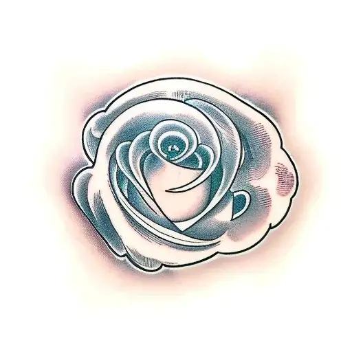 heart and dagger tattoo design idea