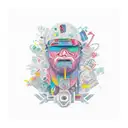 Gojo Satoru tattoo design idea