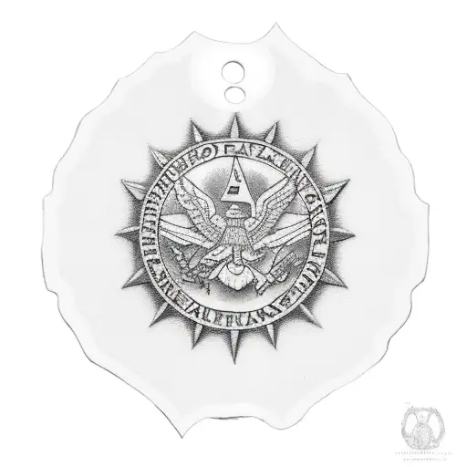 military family tag tattoo design idea