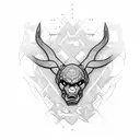 AK47 tattoo design idea