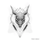 AK47 tattoo design idea