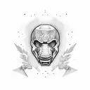 AK47 tattoo design idea