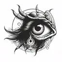 shiva third eye tattoo design idea