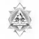 Valknut Symbol tattoo design idea