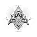 Valknut Symbol tattoo design idea