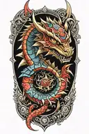 odoragon, monster hunter tattoo design idea