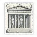 Parthenon greece  postage stamp tattoo  tattoo design idea