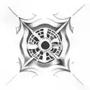 luffy one pie e tattoo design idea