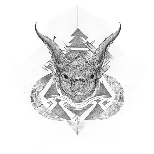 colombian map tattoo design idea