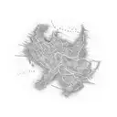 colombian map tattoo design idea