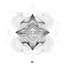 Number 23 tattoo design idea