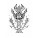 Moctezuma tattoo design idea