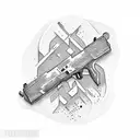 glock tattoo design idea