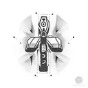 glock-18 tattoo design idea