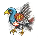 turkey and croatia tattoo tattoo design idea