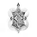 trap tattoo design idea