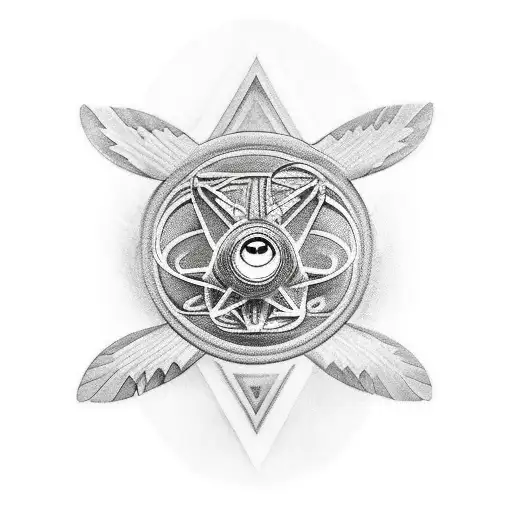 Led Zeppelin Apollo, the Olympian  tattoo design idea