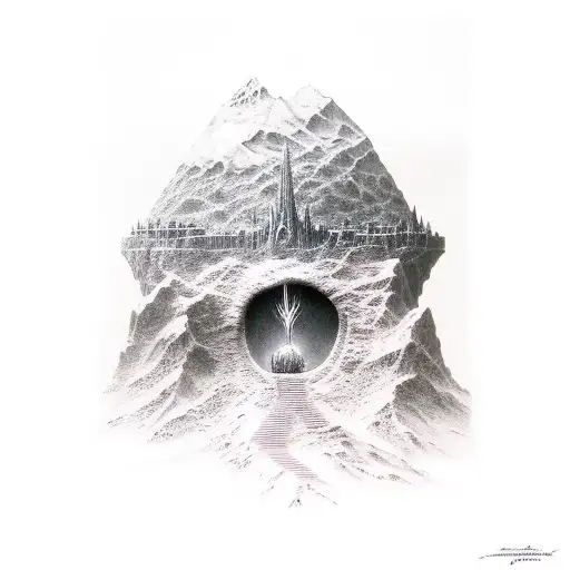 grief lord of the rings zdzislaw beksinski sleeve tattoo tattoo design idea