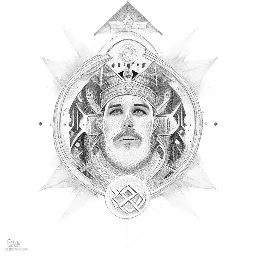 Yet you are enthroned as the Holy One; you are the praise of Israel tattoo design idea