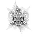 Cambodia peppercorn tattoo design idea