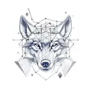 rose, ace of spade, wolf, constellation tattoo design idea