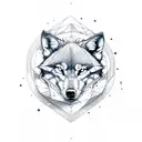 rose, ace of spade, wolf, constellation tattoo design idea