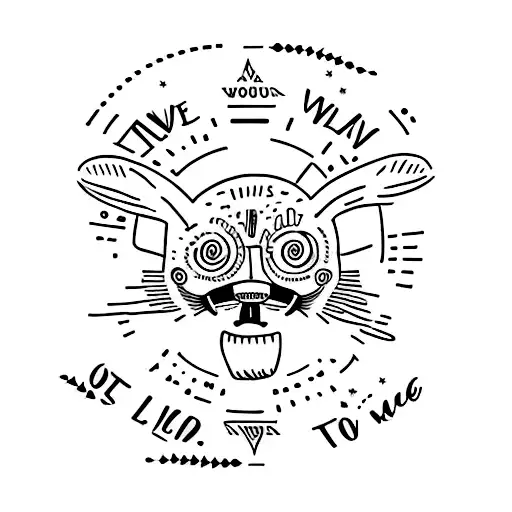 Carpe Diem quote with traveling world tattoo design idea