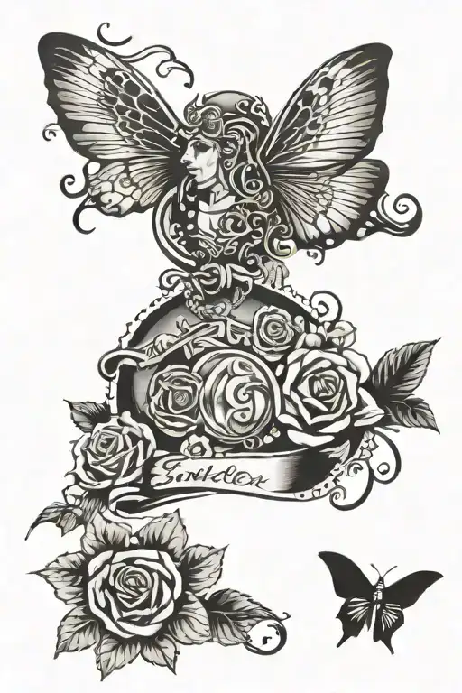 Rolling Stones gimme shelter lyrics incorporated tattoo design idea