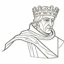 King Baldwin Iv With Mask To Show tattoo design idea