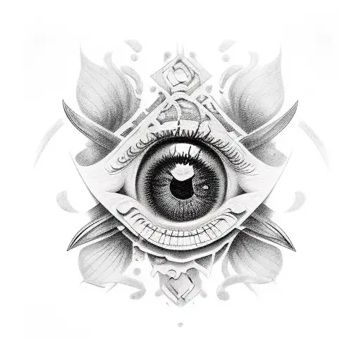 ojo tattoo design idea