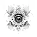 ojo tattoo design idea
