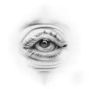 ojo tattoo design idea