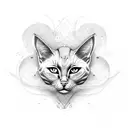 bastet sekhmet tattoo design idea