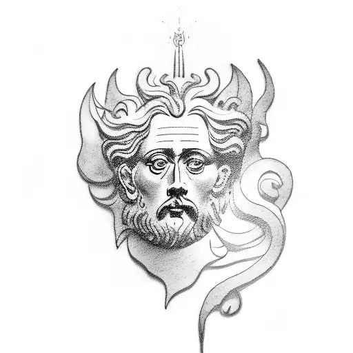 marcus aurelius  tattoo design idea