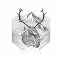 FRANKLIN MOUNTAIN tattoo design idea