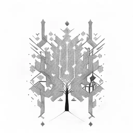multiverse tree from loki tattoo design idea